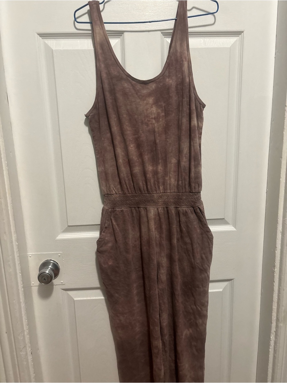aerie Tie-Dye Sleeveless Jumpsuit